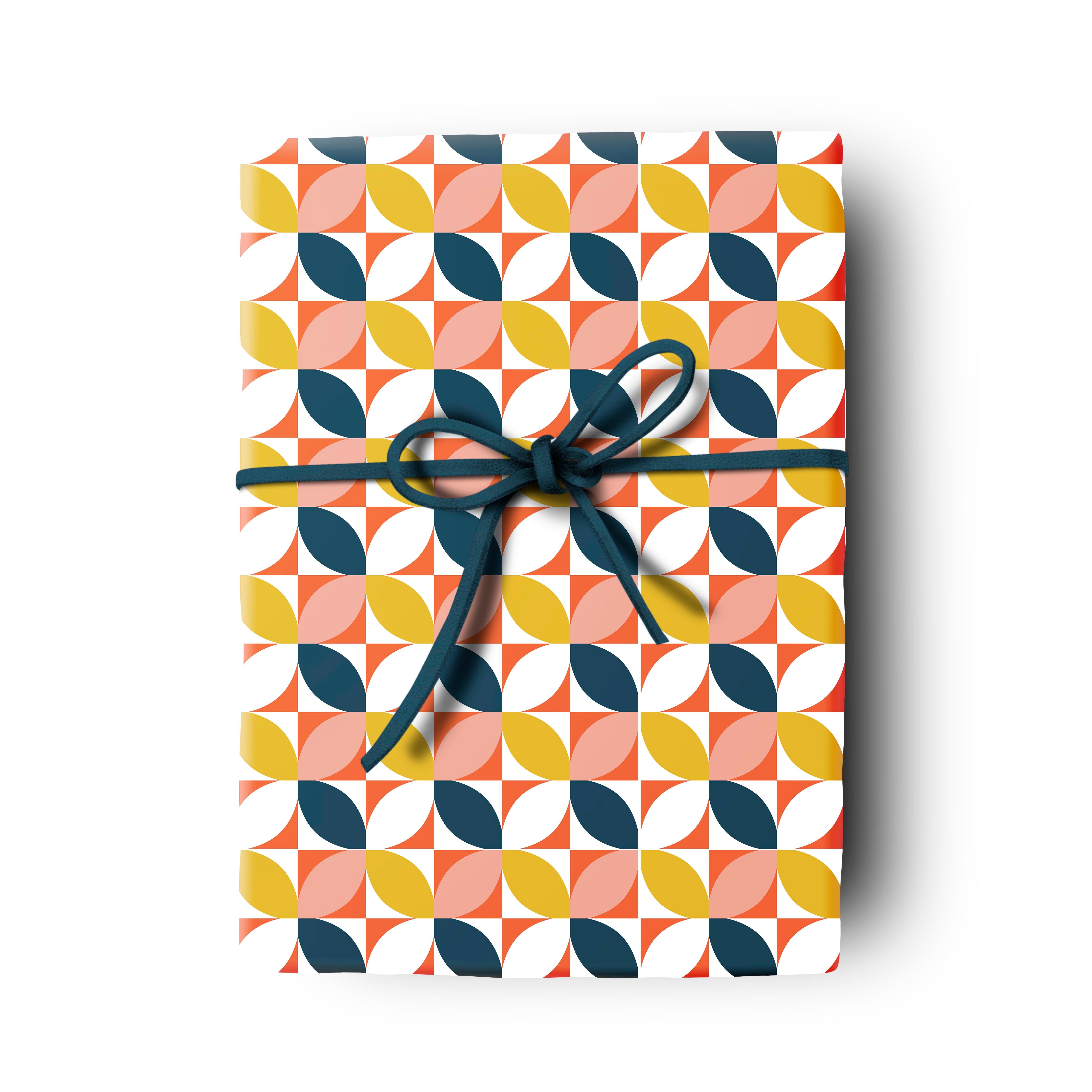 Gift Wrapping Paper Modern Design 