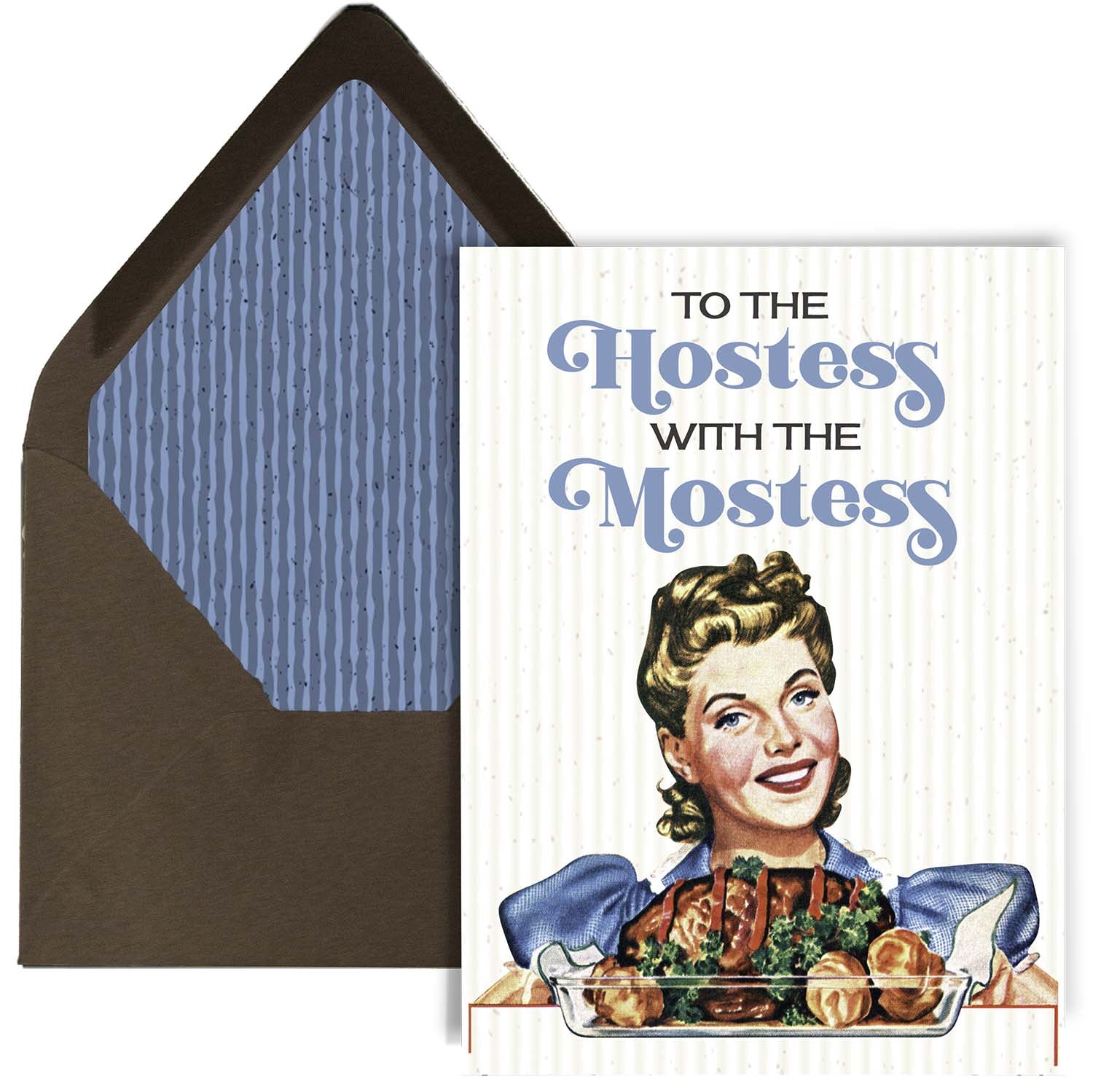 Mid Century Thanksgiving Host/Hostess Greeting Cards – Mod Lounge
