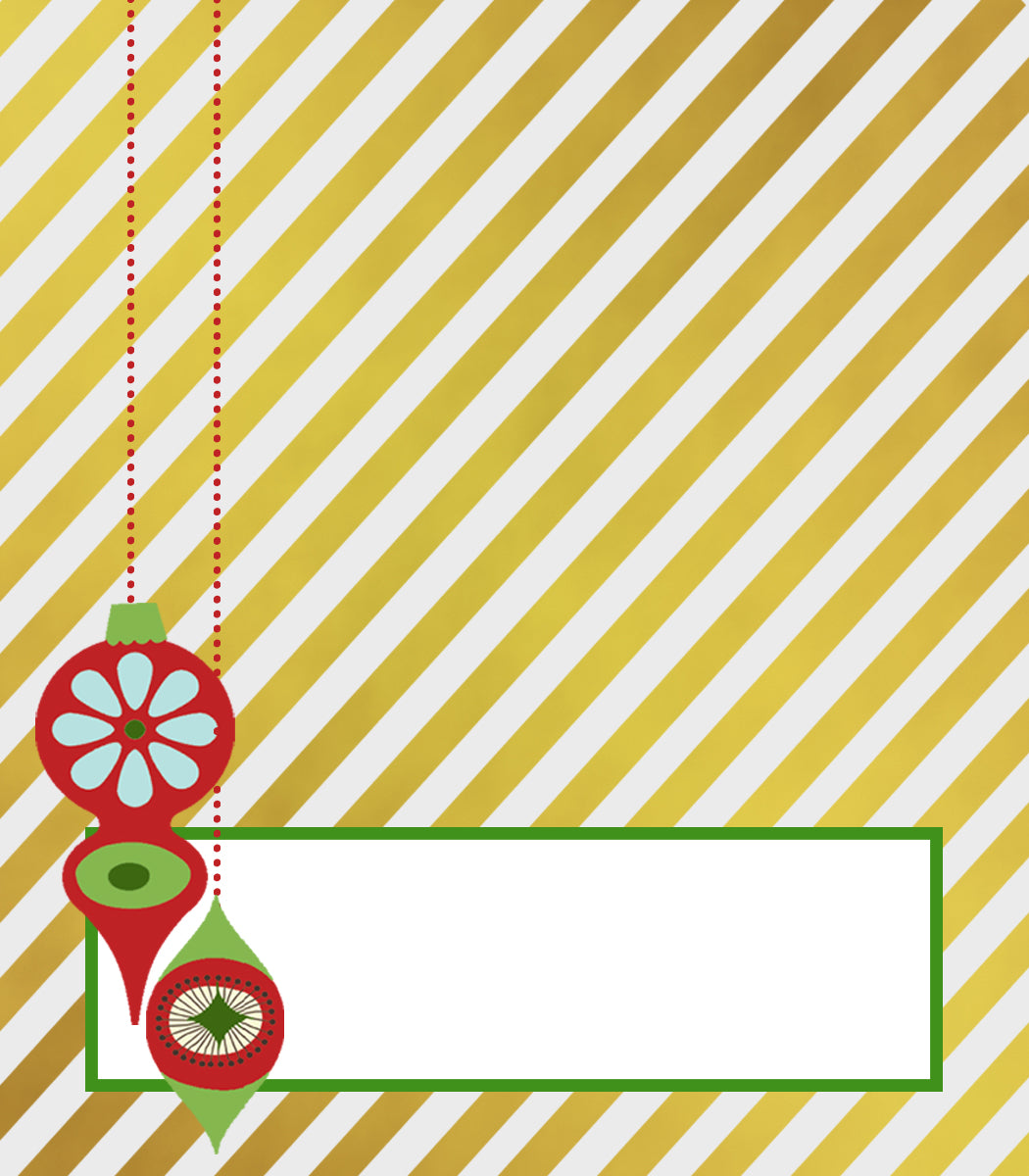 Diamonds & Retro Ornaments