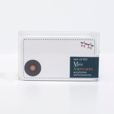 Vinyl Record Mini Memo Little Lunch Notes