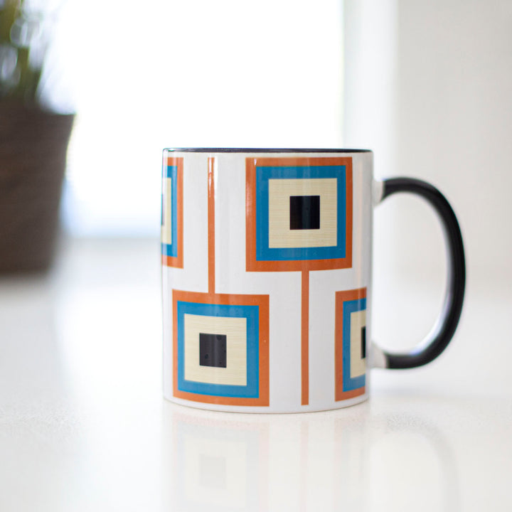 Mod Squares Coffee Mug