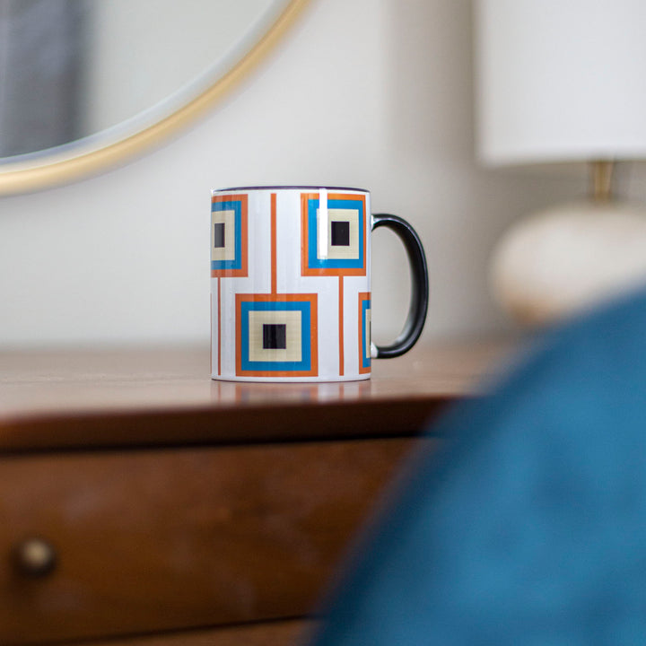 Mod Squares Coffee Mug