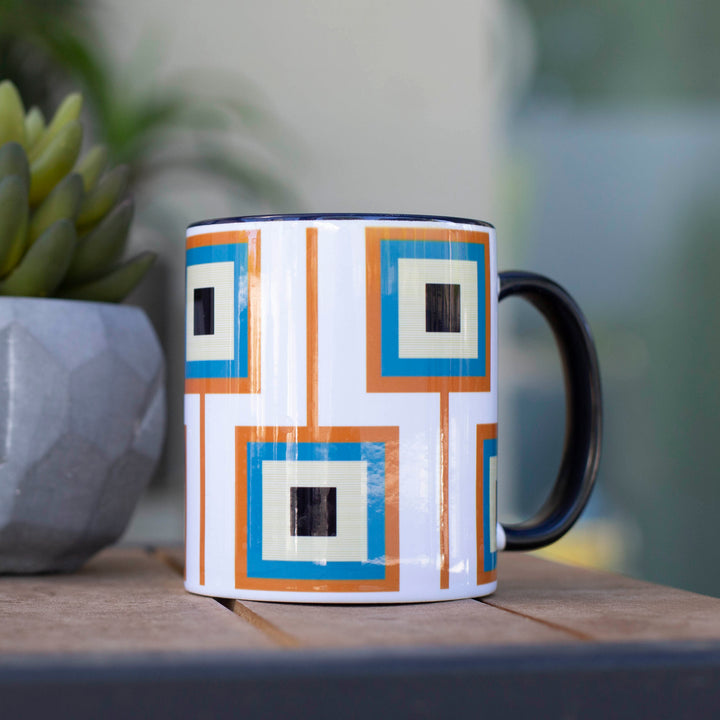 Mod Squares Coffee Mug