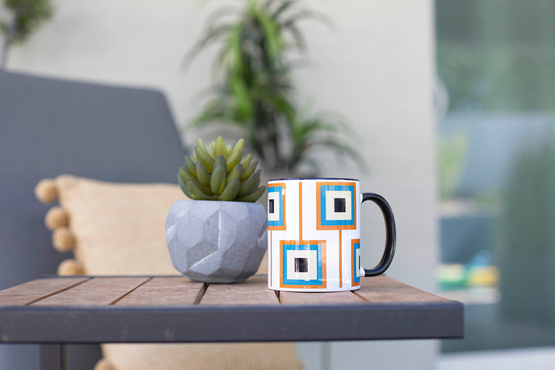 Mod Squares Coffee Mug