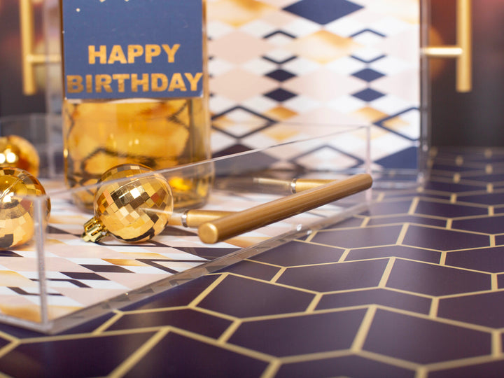 Blue Diamond Tray