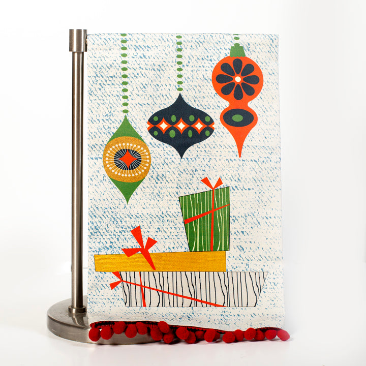 Swanky Ornament Tea Towel