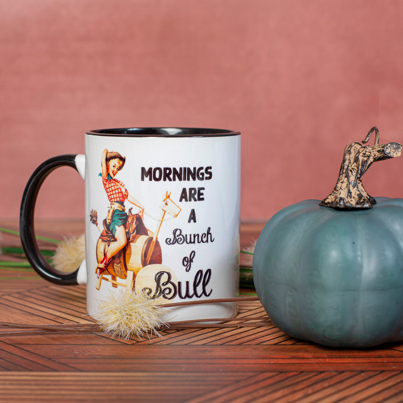 Mornings are Bull Coffee Mug