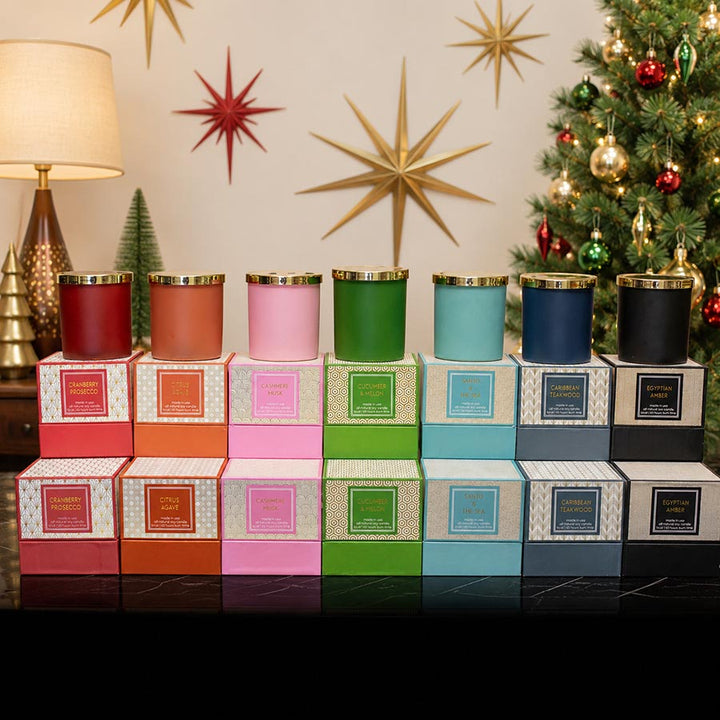 Cashmere Musk Pink Gift Boxed Soy Candle