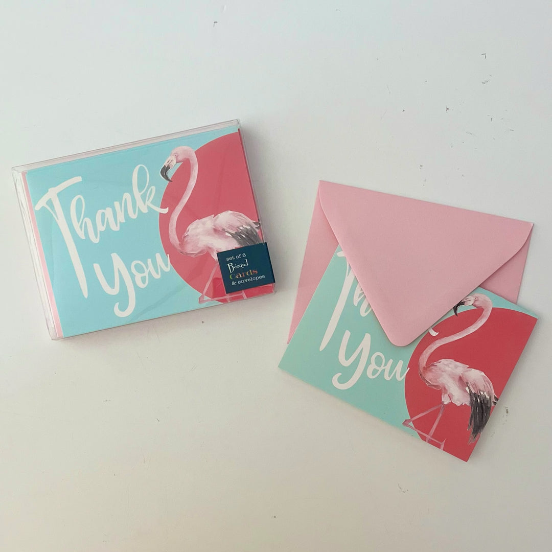 flamingo-palm-springs-coastal-thank-you-notecard-mod-lounge-paper-company for Free Printable Flamingo Thank You Tags Flamingo Palm Springs Coastal Thank You Notecard – Mod Lounge Paper Company for Free Printable Flamingo Thank You Tags