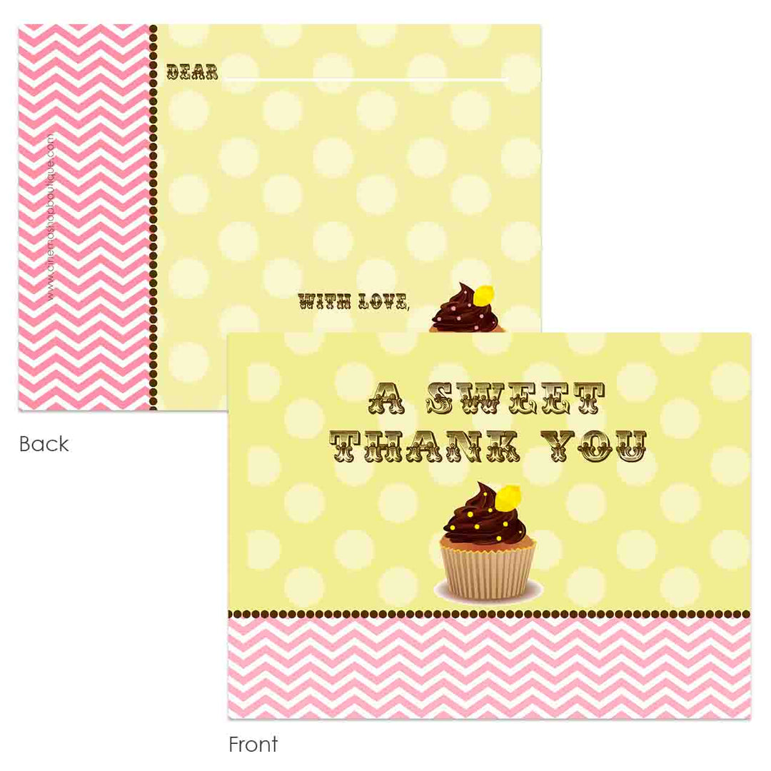 A Sweet Thank You Card Set of 6