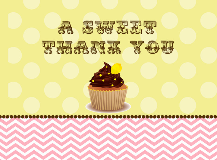 A Sweet Thank You Card Set of 6