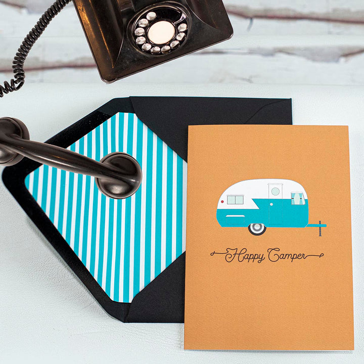 Happy Camper Greeting Card