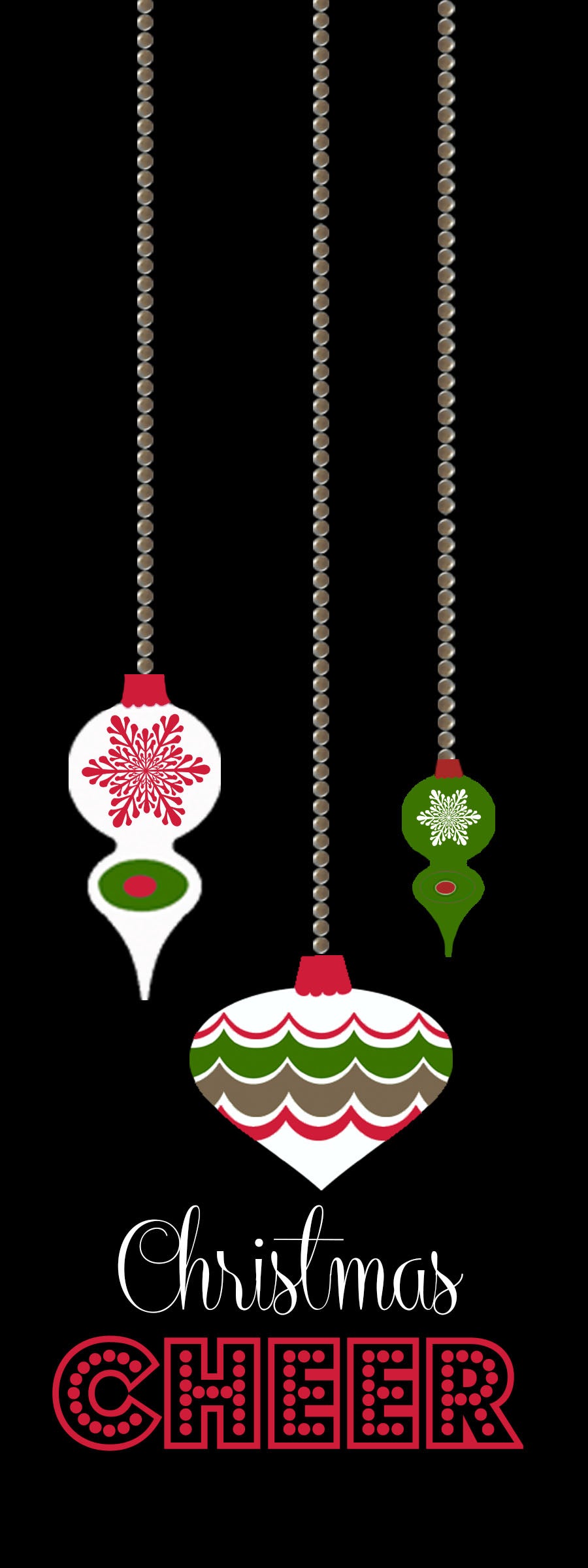 Christmas Cheer Wine Tag