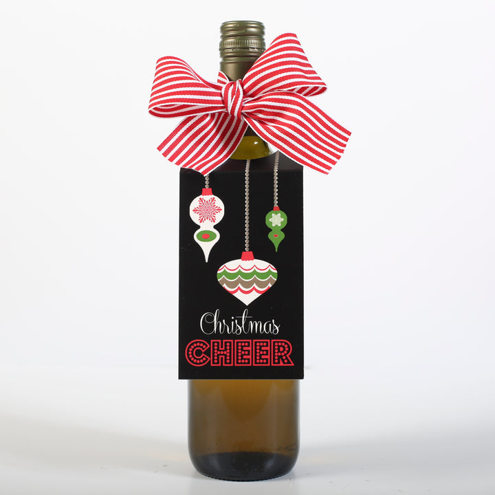 Christmas Cheer Wine Tag