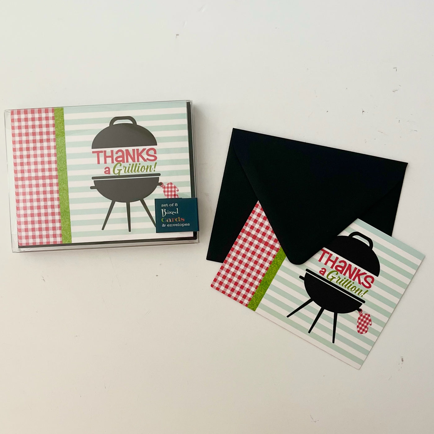 BBQ Theme Summer Thank you card