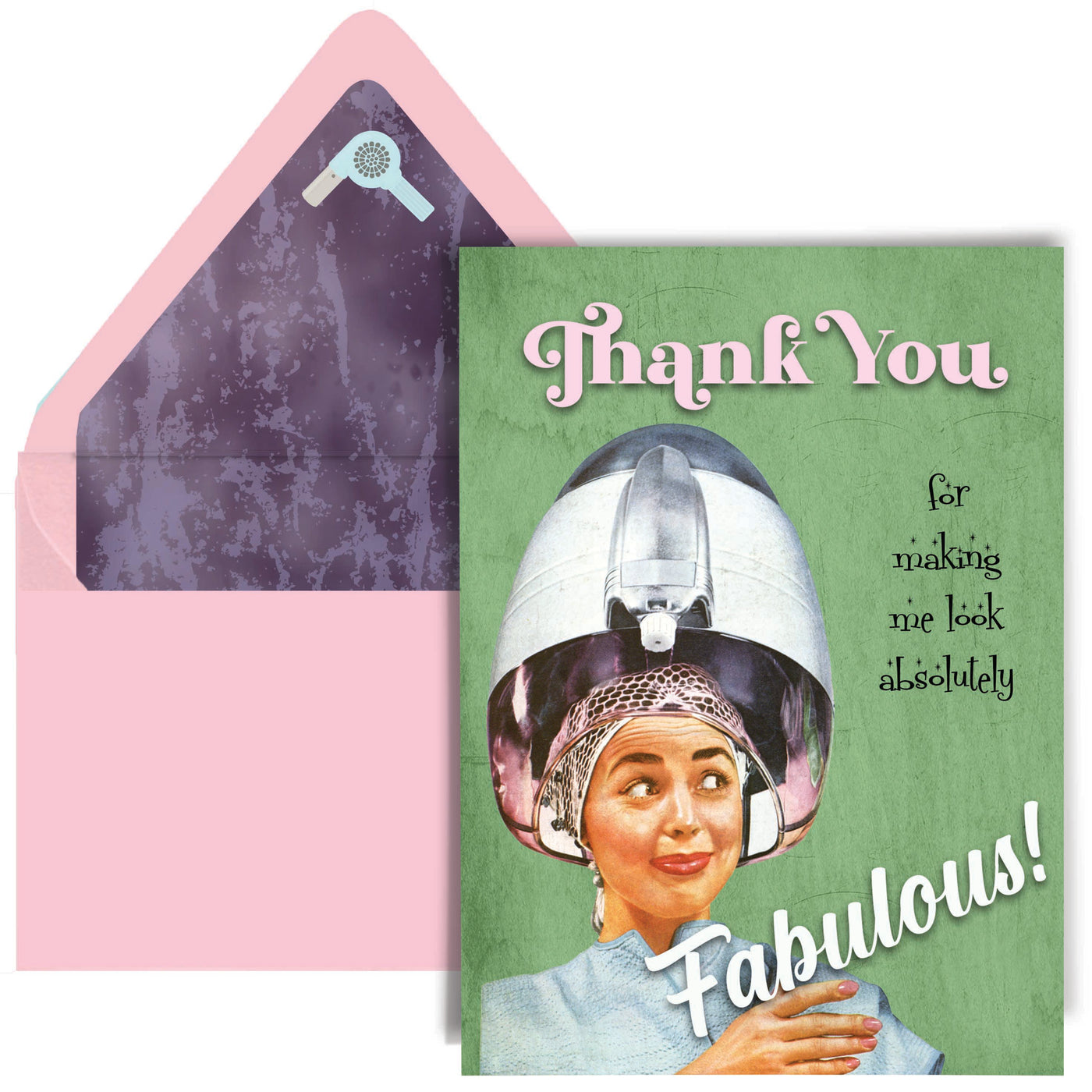 Thank You Hair Stylist Funny Greeting Card | Card for Hairdresser