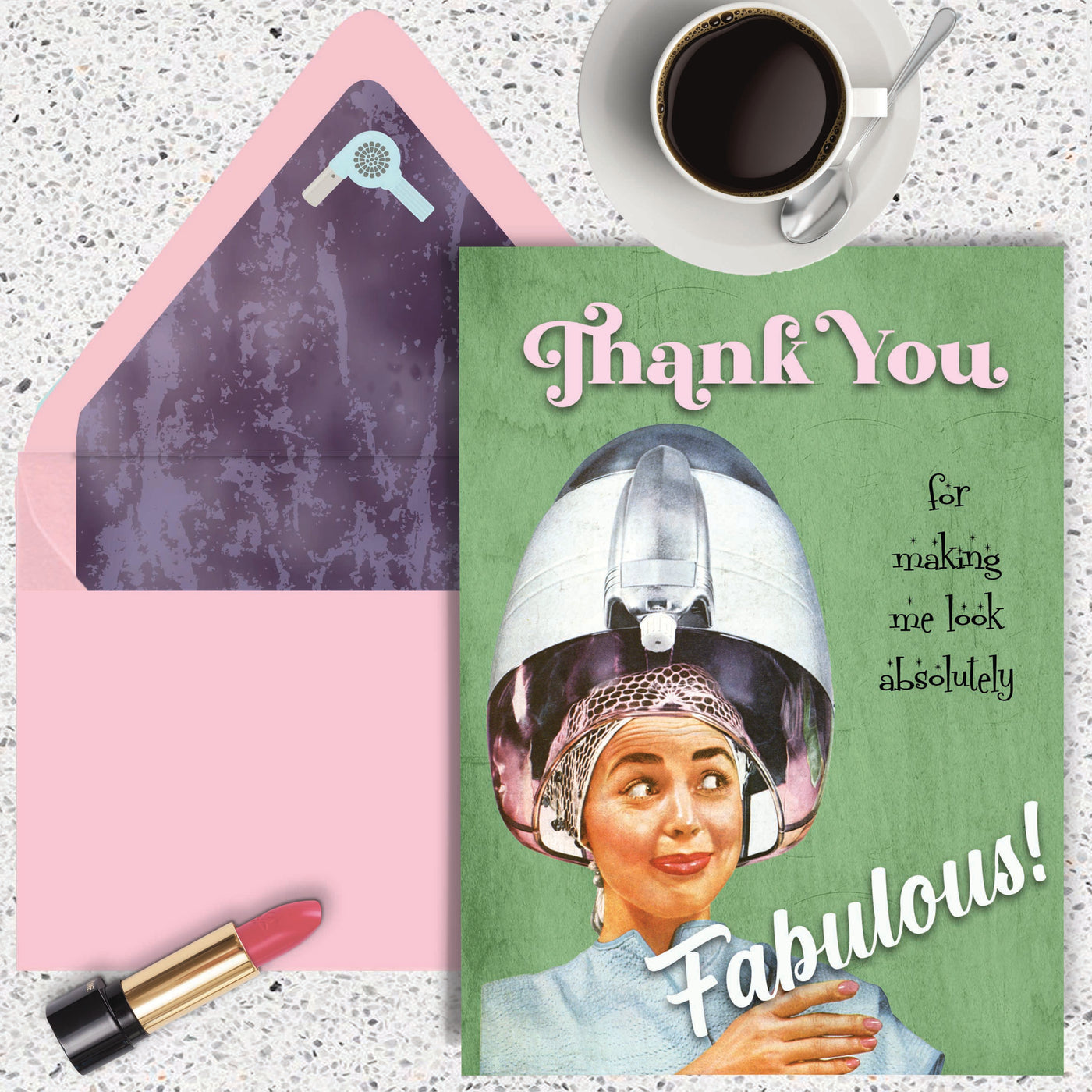 Thank You Hair Stylist Funny Greeting Card | Card for Hairdresser