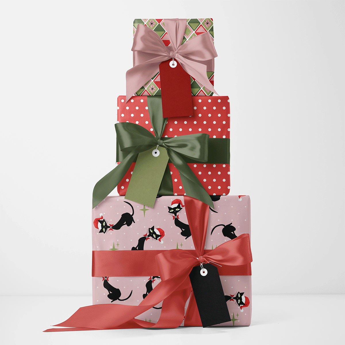 Christmas 2-Sided Gift Wrap