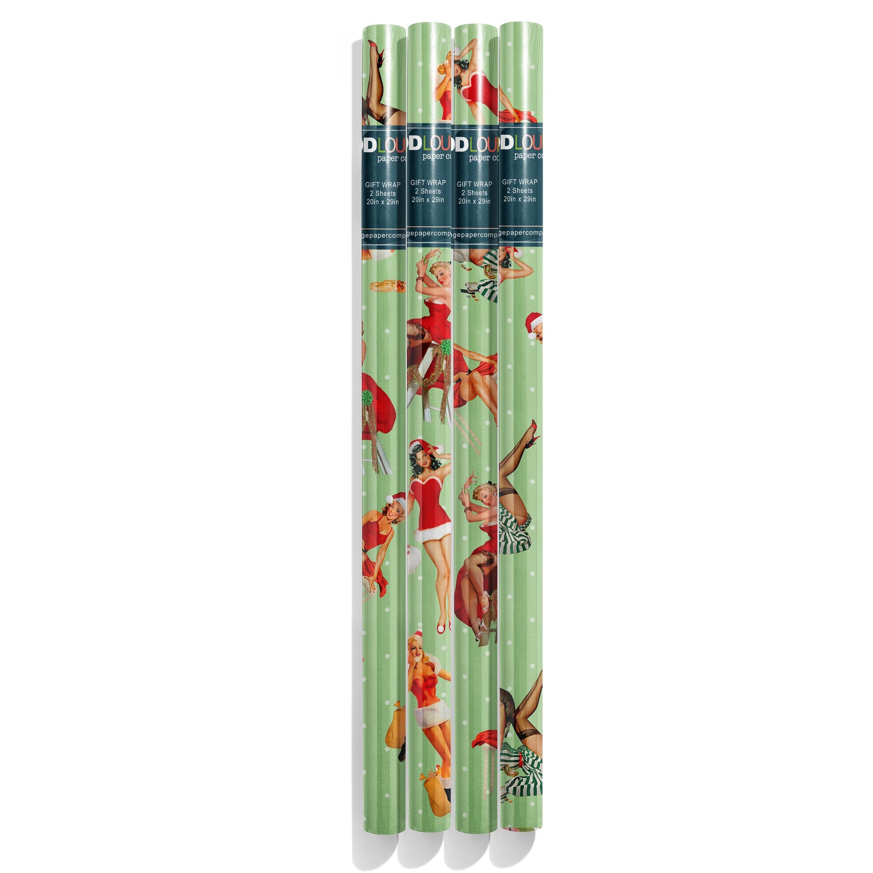 52x75cm Gift Wrapping Paper Roll Vintage Newspaper Double Sided