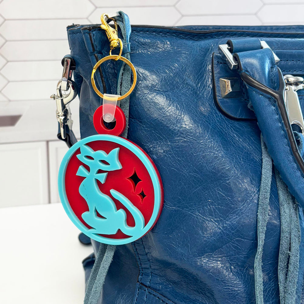 Iconic Keychains Vintage Iconic Acrylic Keychains – Mod Lounge Paper Company