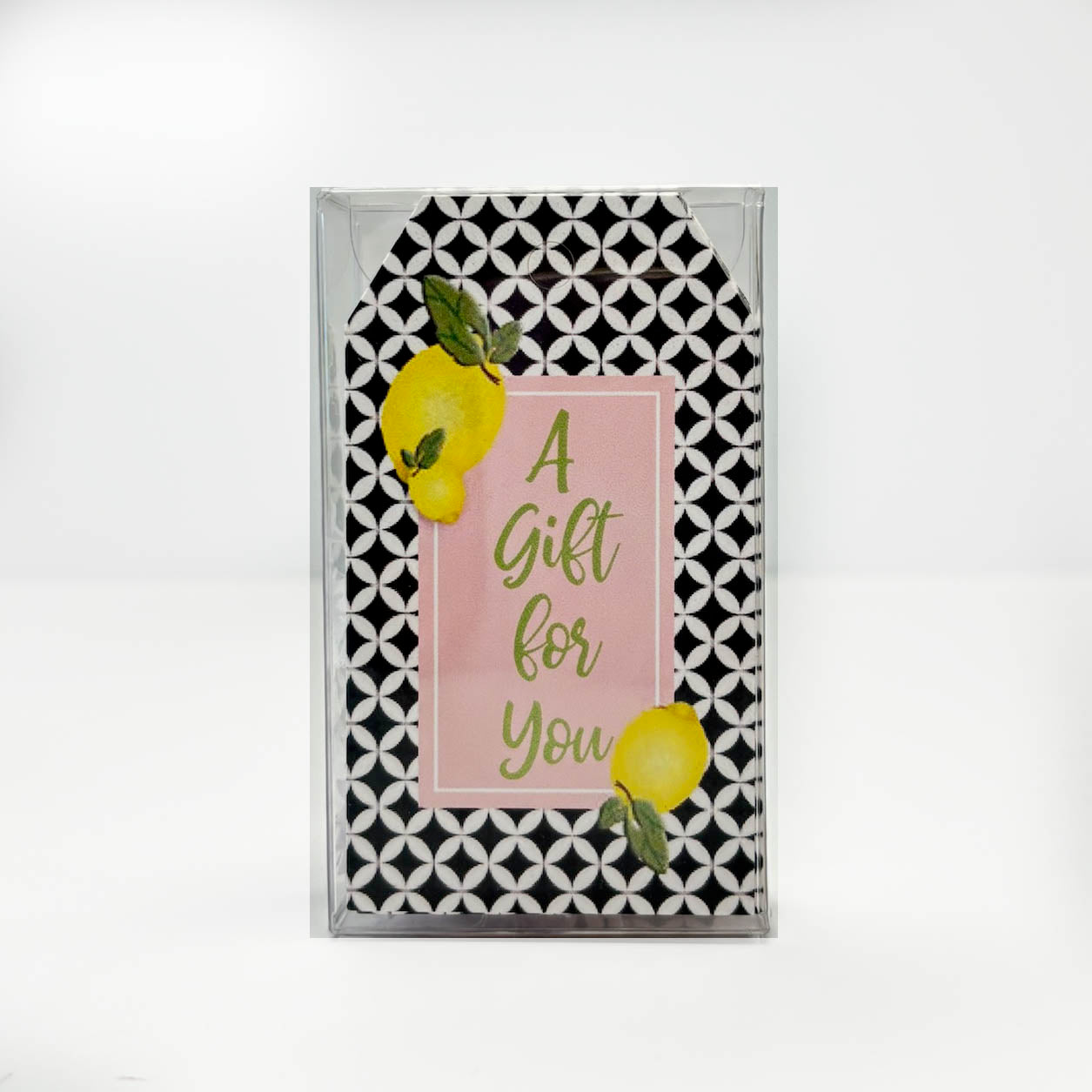 Lemon and Lattice Gift Tag Set of 10