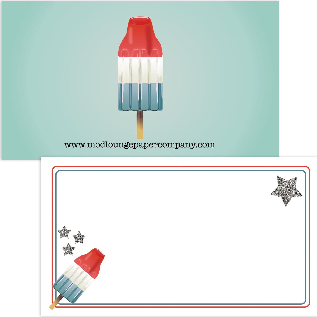 Bomb Pop Mini Memo Little Notes