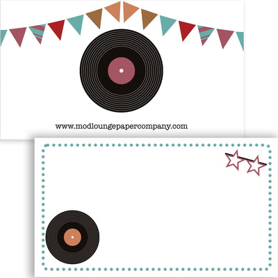 Vinyl Record Mini Memo Little Lunch Notes