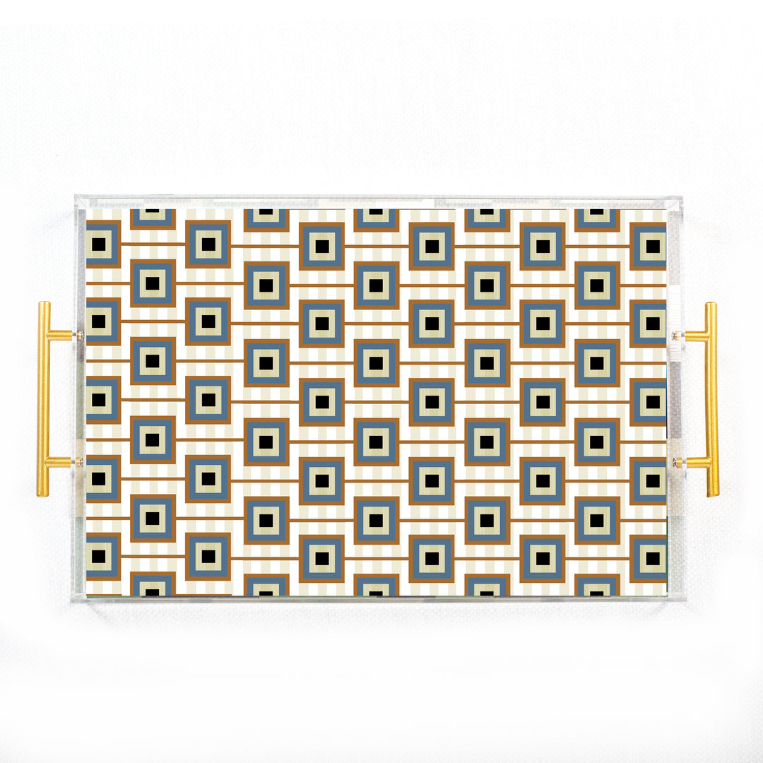 Squares Unaligned Tray (Tester)