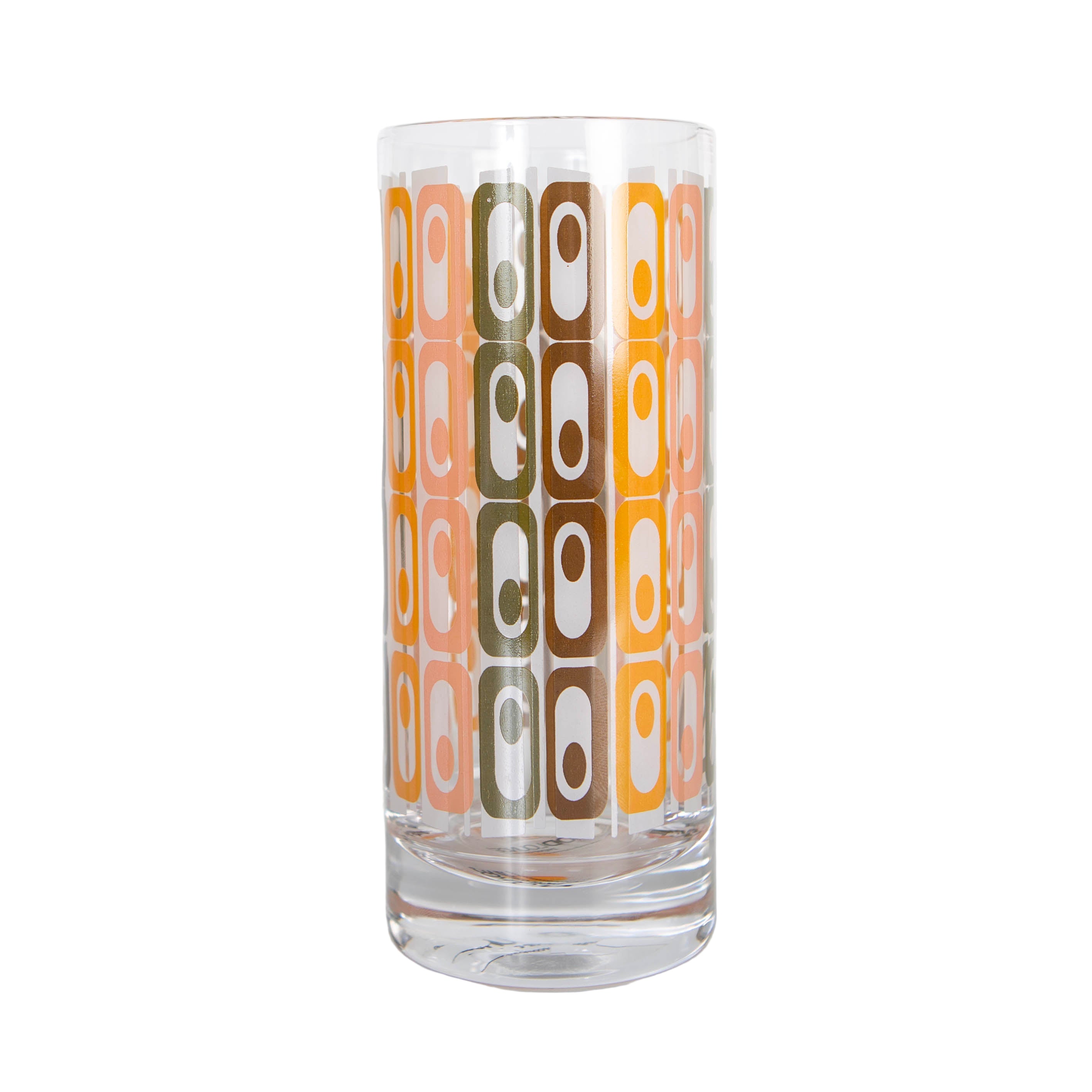 Vintage Tiki Highball Cocktail Glass | Mid Century Barware – Mod