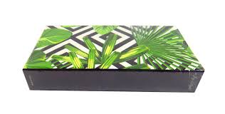 Tropical Palms Embossed Matte Collectable Matchbox by The Joy of Light