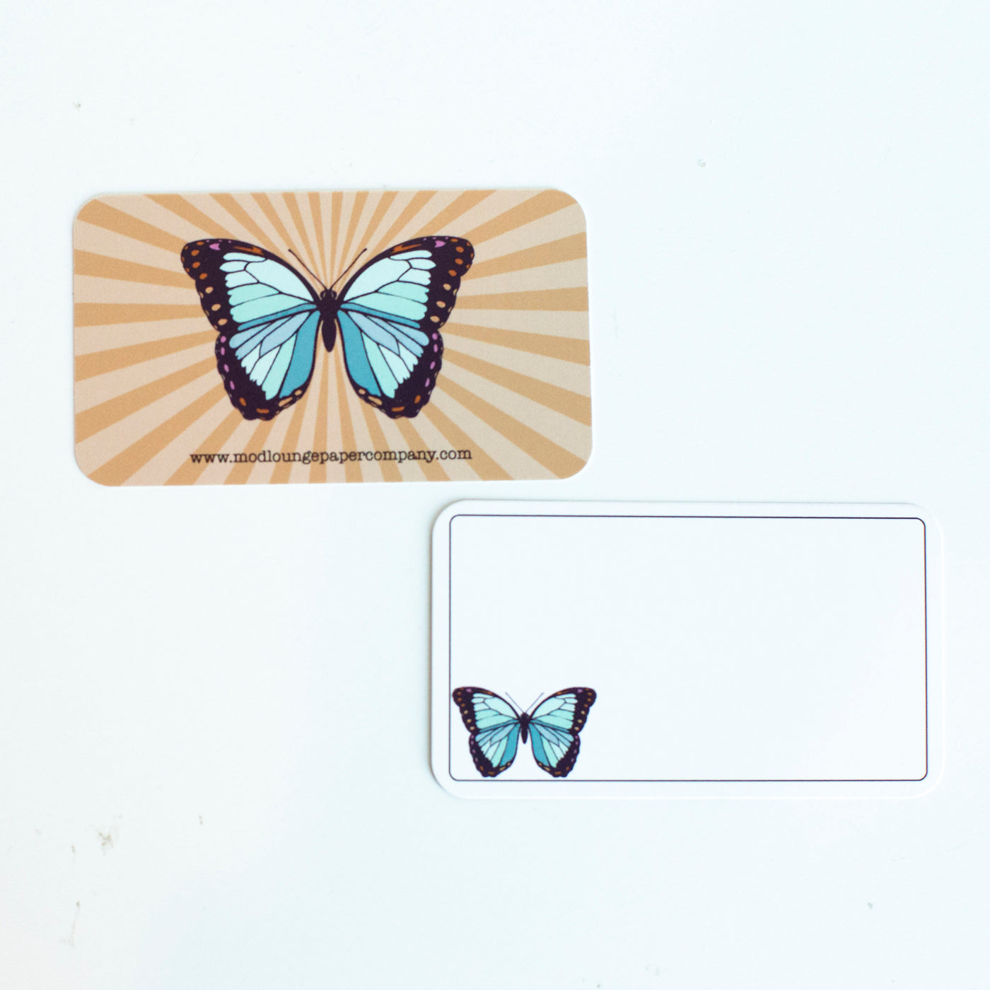 butterfly mini memo little notes boxed set of 60 anytime sentiment lunch notes