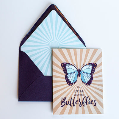 You Still Give Me Butterflies Card