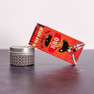 BBQ Grill Boxed Matches - ModLoungePaperCompany