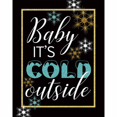 Baby It's Cold Outside Art Print - ModLoungePaperCompany