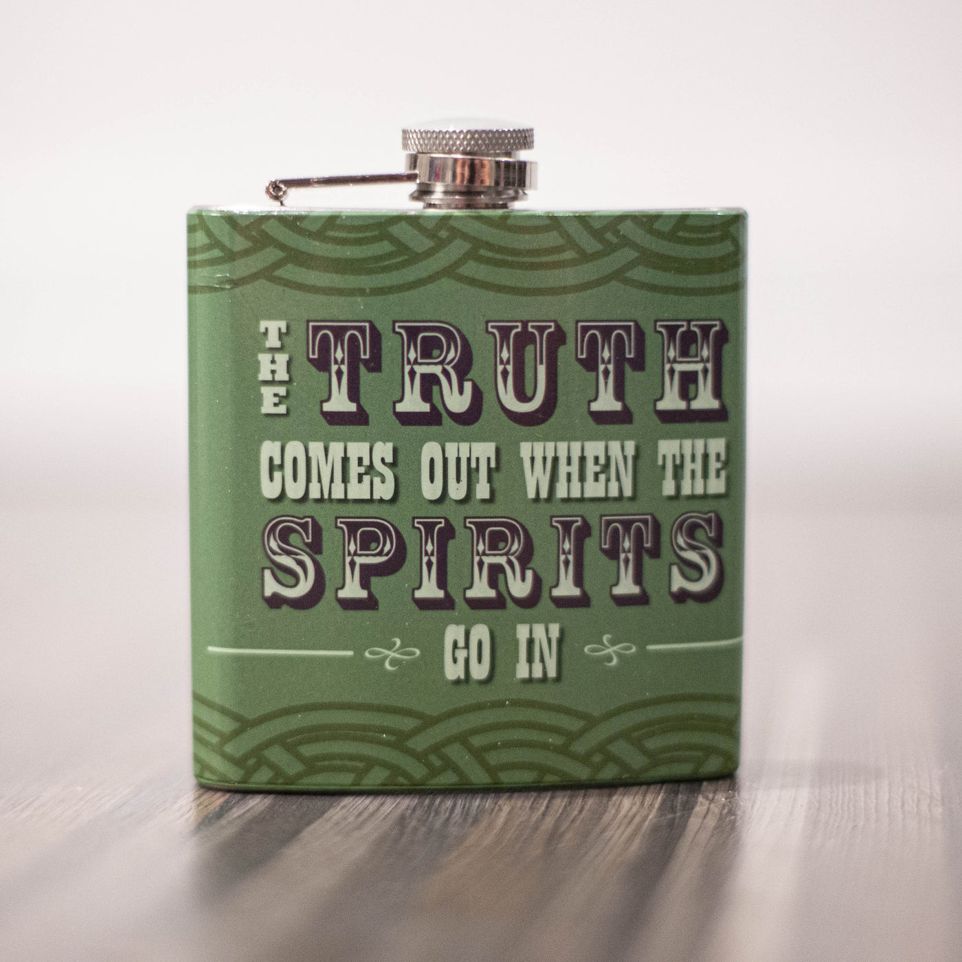 Truth Comes Out Flask - ModLoungePaperCompany