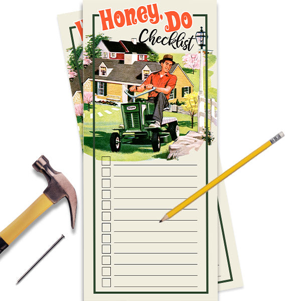 A notepad with the title &