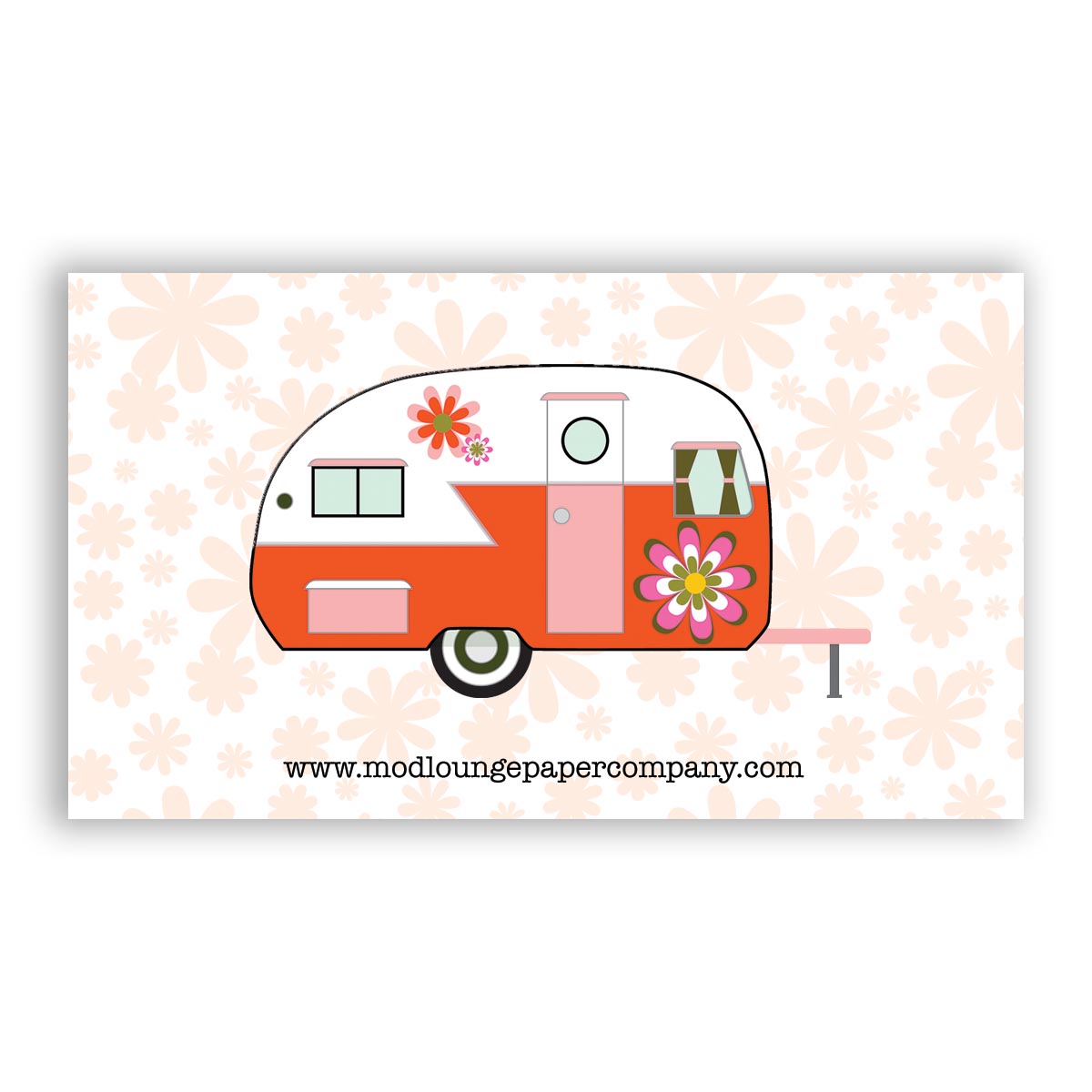 groovy floral happy camper mini memos little notes boxed set of 60 anytime sentiments