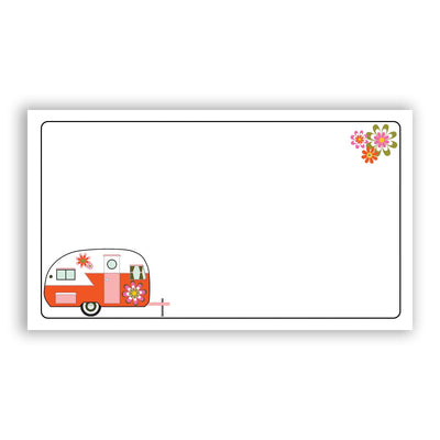groovy floral happy camper mini memos little notes boxed set of 60 anytime sentiments