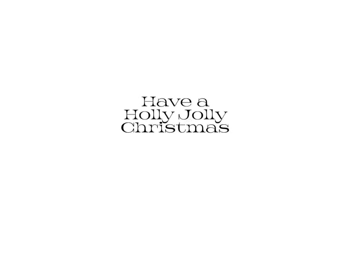Mid Century Modern Mistleoe Greeting Card Set - ModLoungePaperCompany