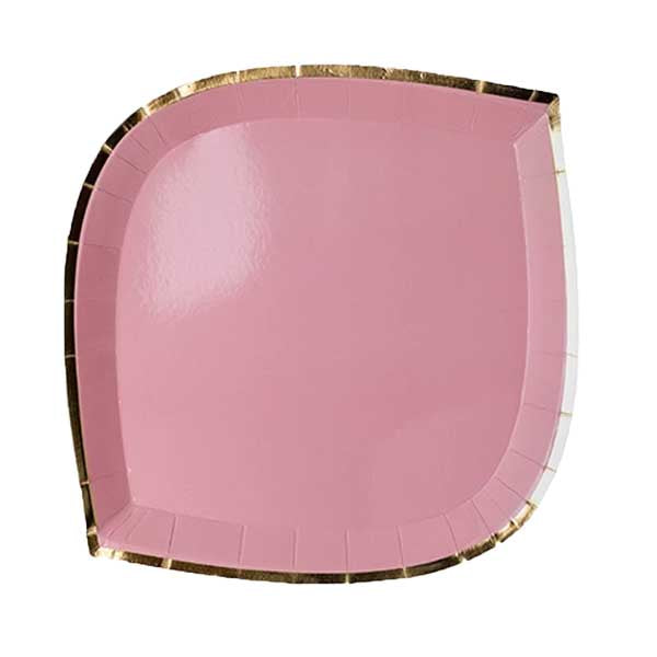 Posh Plate Pink - ModLoungePaperCompany