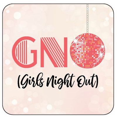 Girls Night Out Disco Coaster - ModLoungePaperCompany