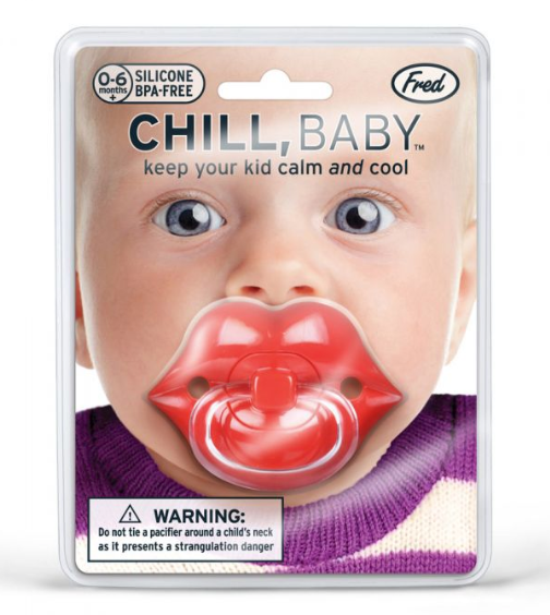 Chill Baby Lips Pacifier - ModLoungePaperCompany