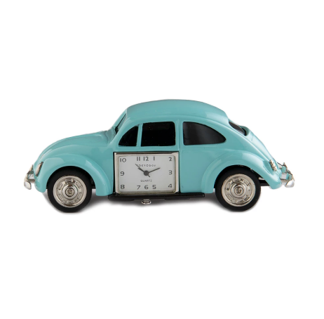 VW Car Clock Light Blue - ModLoungePaperCompany
