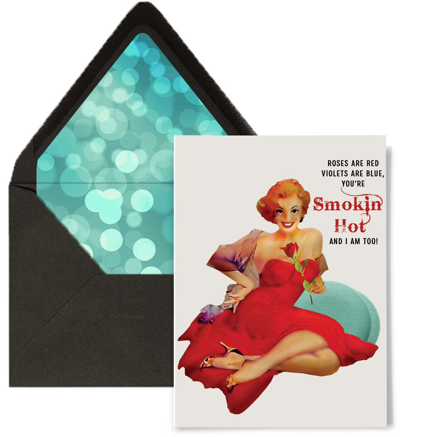 Smokin Hot Valentine Love Card