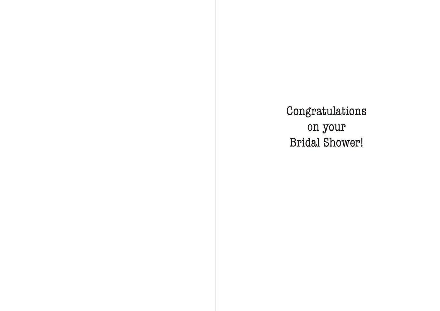 Retro Apron Bridal Shower Card - ModLoungePaperCompany
