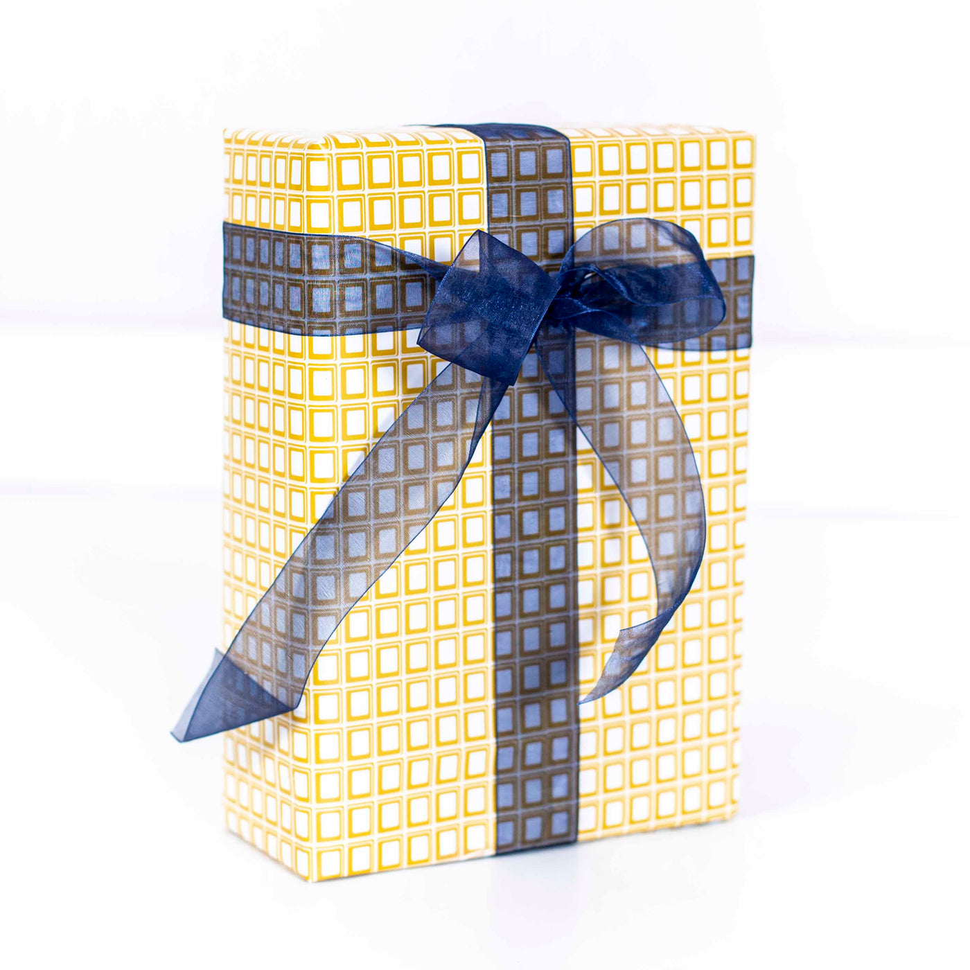 Yellow Square Gift Wrap - ModLoungePaperCompany